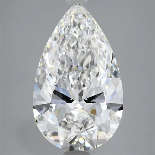 4.50ct Pear Lab Grown Diamond (Colour E, Clarity VVS2, IGI Certified)
