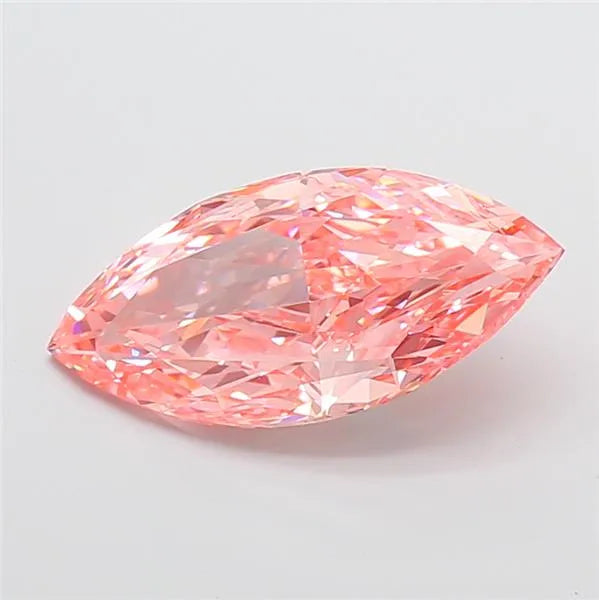 4.51ct Marquise Lab Grown Diamond (Colour Fancy Vivid Pink, Clarity VS1, IGI Certified)