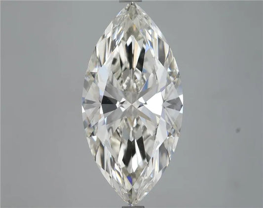 4.51ct Marquise Lab Grown Diamond (Colour G, Clarity IF, IGI Certified)