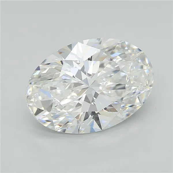 4.51ct Oval Lab Grown Diamond (Colour E, Clarity VVS2, IGI Certified)
