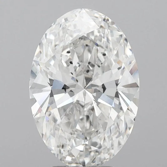 4.51ct Oval Lab Grown Diamond (Colour G, Clarity VS2, IGI Certified)