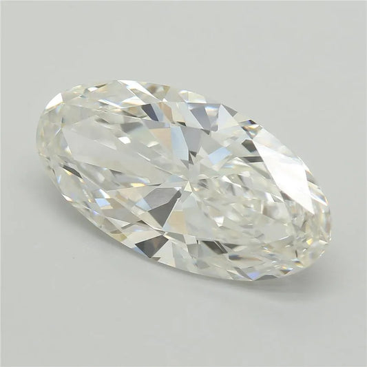 4.51ct Oval Lab Grown Diamond (Colour G, Clarity VVS2, IGI Certified)