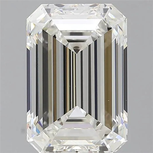4.52ct Emerald Lab Grown Diamond (Colour F, Clarity VVS2, IGI Certified)
