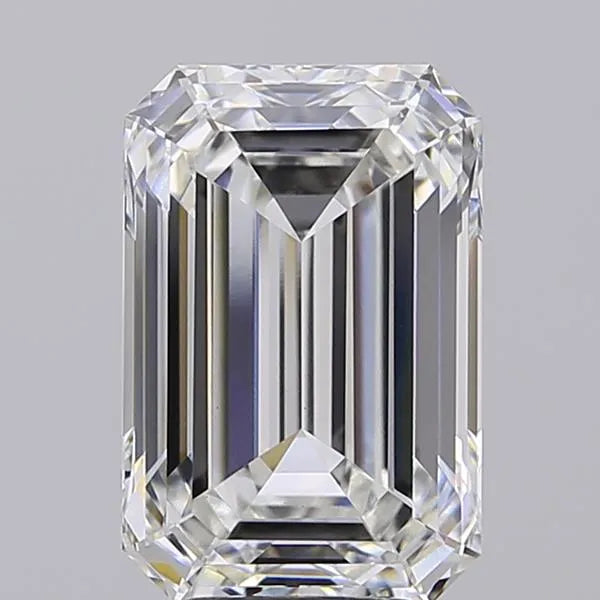 4.52ct Emerald Lab Grown Diamond (Colour F, Clarity VVS2, IGI Certified)