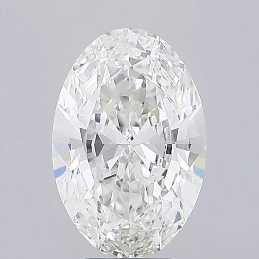 4.52ct Oval Lab Grown Diamond (Colour F, Clarity VVS2, IGI Certified)