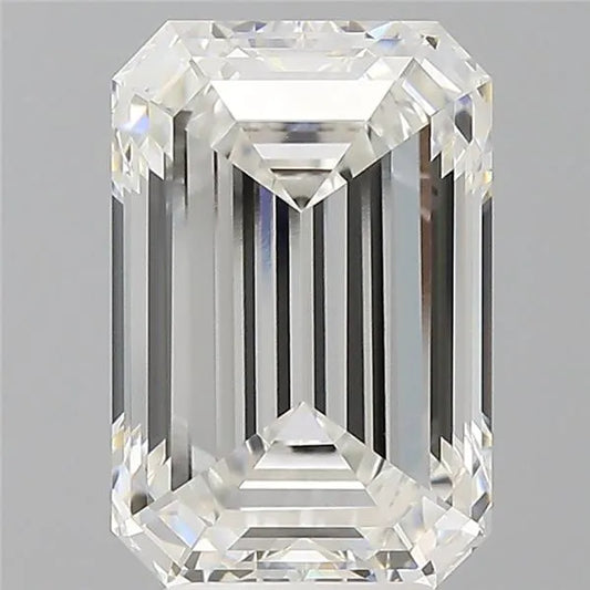 4.53ct Emerald Lab Grown Diamond (Colour E, Clarity VVS2, IGI Certified)