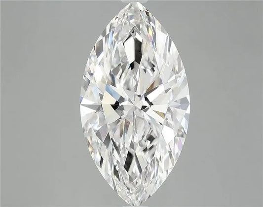 4.53ct Marquise Lab Grown Diamond (Colour E, Clarity VS2, IGI Certified)
