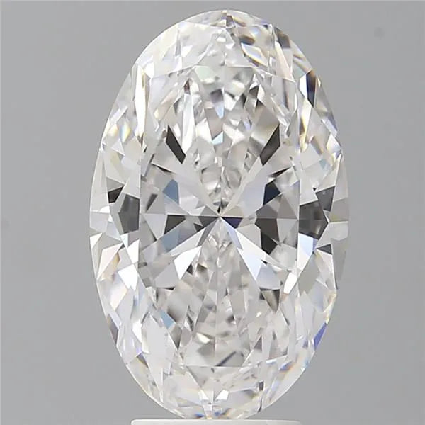 4.53ct Oval Lab Grown Diamond (Colour E, Clarity VVS2, IGI Certified)