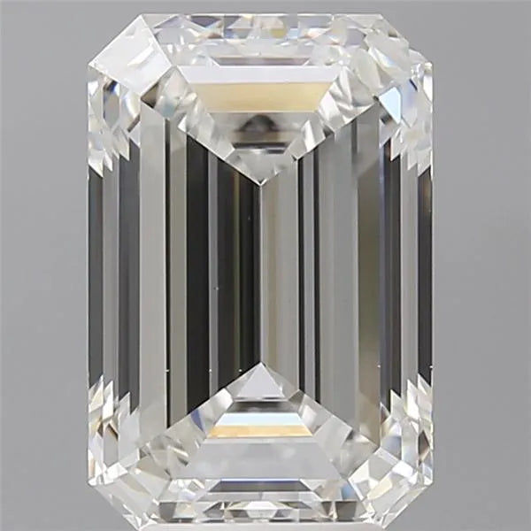 4.54ct Emerald Lab Grown Diamond (Colour F, Clarity VVS2, IGI Certified)