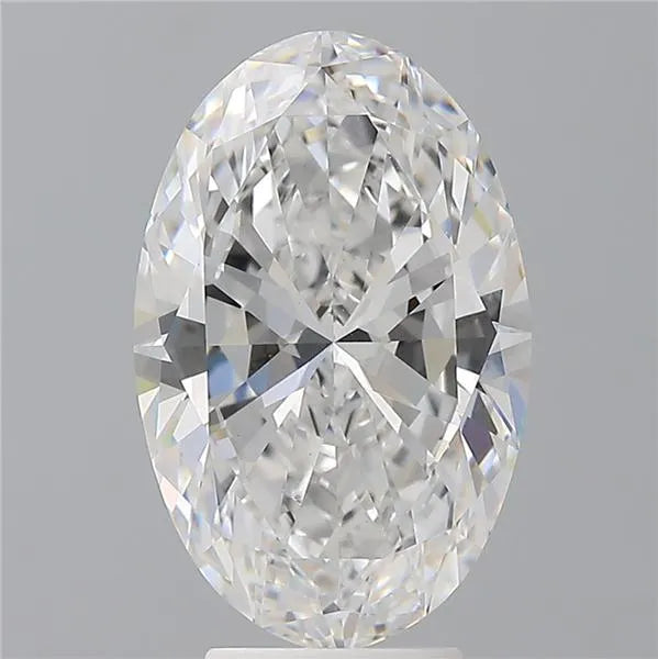 4.54ct Oval Lab Grown Diamond (Colour D, Clarity VVS2, IGI Certified)