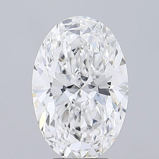 4.54ct Oval Lab Grown Diamond (Colour E, Clarity VVS2, IGI Certified)