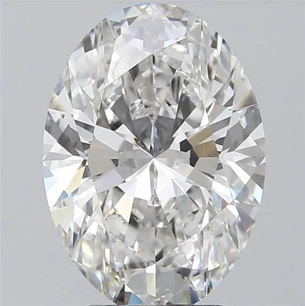 4.54ct Oval Lab Grown Diamond (Colour G, Clarity VVS2, IGI Certified)