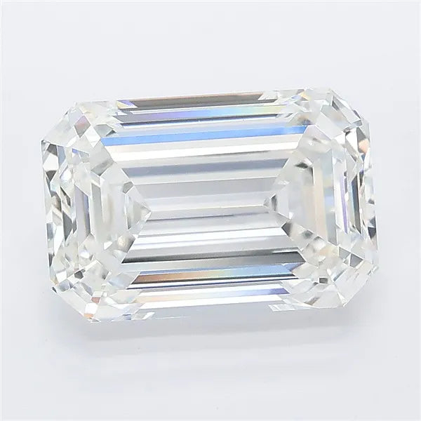 4.55ct Emerald Lab Grown Diamond (Colour F, Clarity VVS2, IGI Certified)