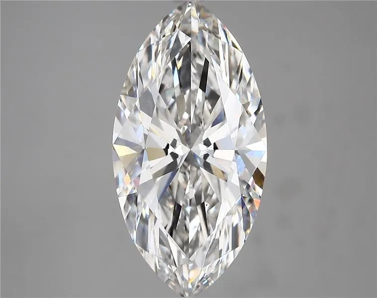 4.56ct Marquise Lab Grown Diamond (Colour E, Clarity VVS2, IGI Certified)