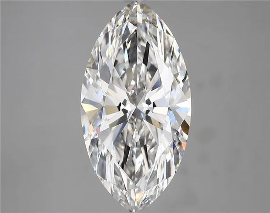4.56ct Marquise Lab Grown Diamond (Colour E, Clarity VVS2, IGI Certified)