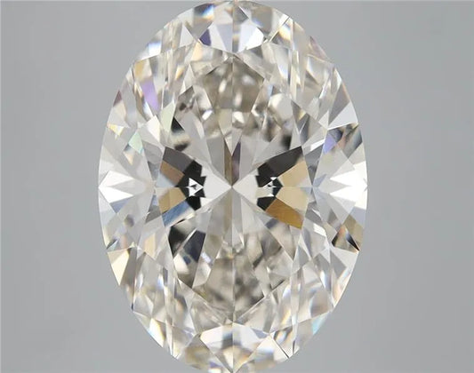 4.57ct Oval Lab Grown Diamond (Colour I, Clarity VS1, IGI Certified)