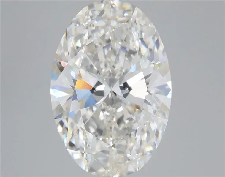 4.58ct Oval Lab Grown Diamond (Colour F, Clarity VS1, IGI Certified)