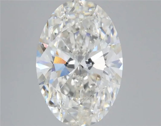 4.58ct Oval Lab Grown Diamond (Colour F, Clarity VS1, IGI Certified)