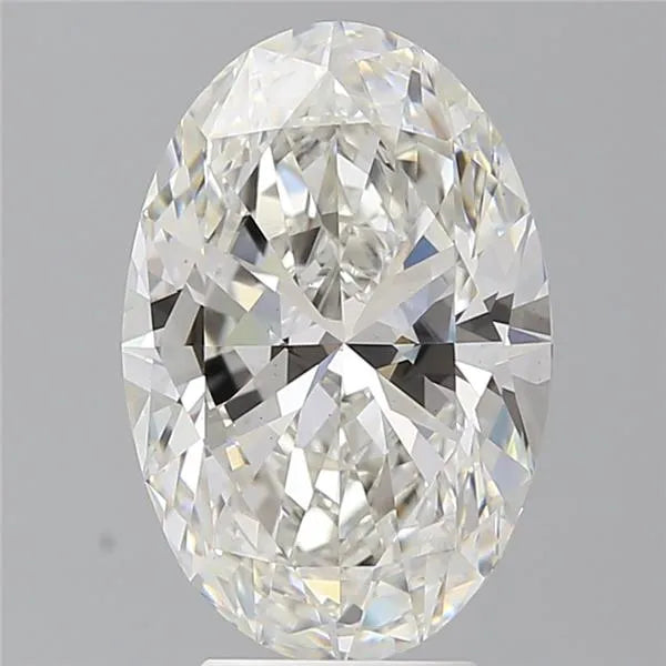 4.58ct Oval Lab Grown Diamond (Colour G, Clarity VS2, IGI Certified)