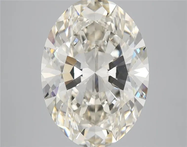 4.58ct Oval Lab Grown Diamond (Colour I, Clarity VVS2, IGI Certified)