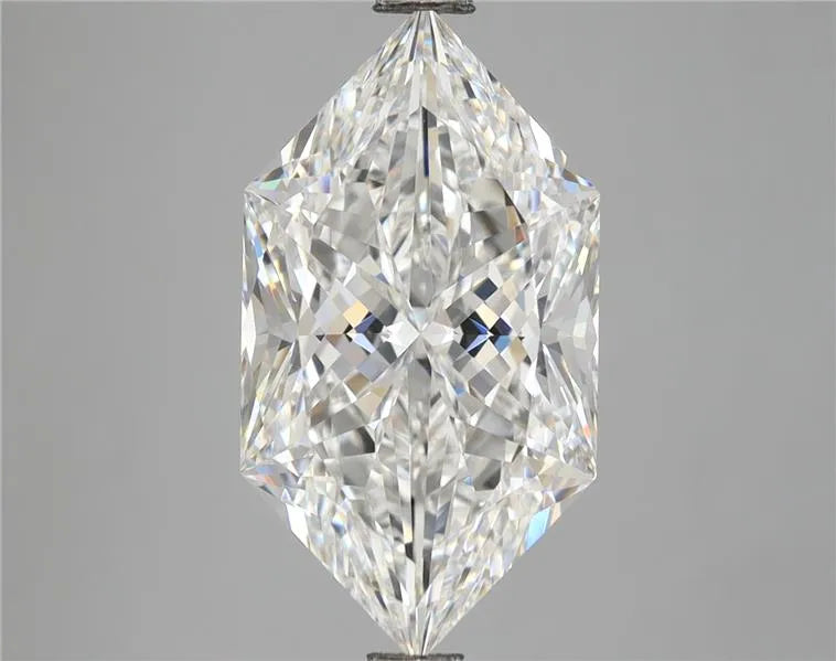 4.59ct Hexagonal Lab Grown Diamond (Colour F, Clarity VVS2, IGI Certified)