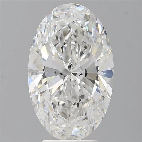 4.59ct Oval Lab Grown Diamond (Colour E, Clarity VVS2, IGI Certified)
