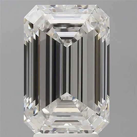 4.60ct Emerald Lab Grown Diamond (Colour G, Clarity VVS2, IGI Certified)
