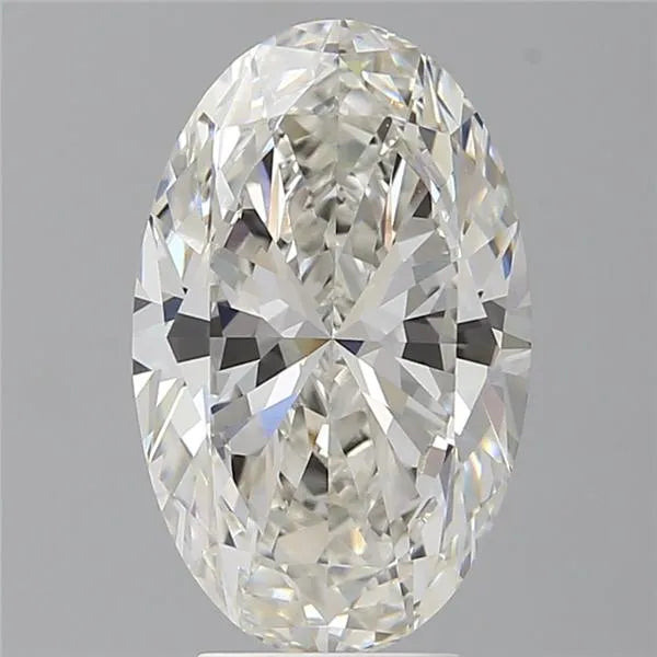 4.60ct Oval Lab Grown Diamond (Colour G, Clarity VVS2, IGI Certified)