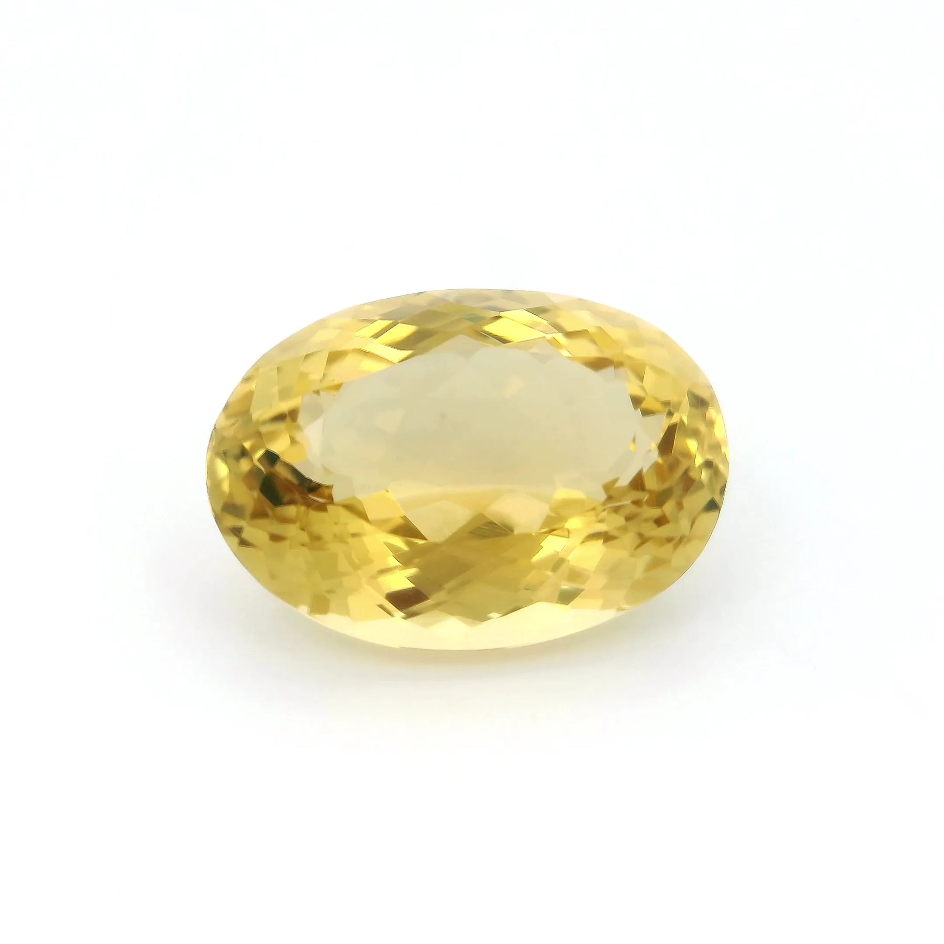 4.60ct Oval Natural Citrine (Colour Yellow, Clarity Eye Clean, Cut Faceted)
