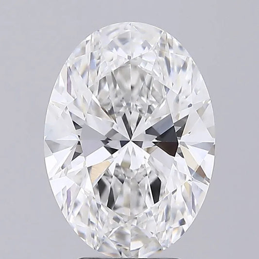 4.63ct Oval Lab Grown Diamond (Colour E, Clarity VVS2, IGI Certified)
