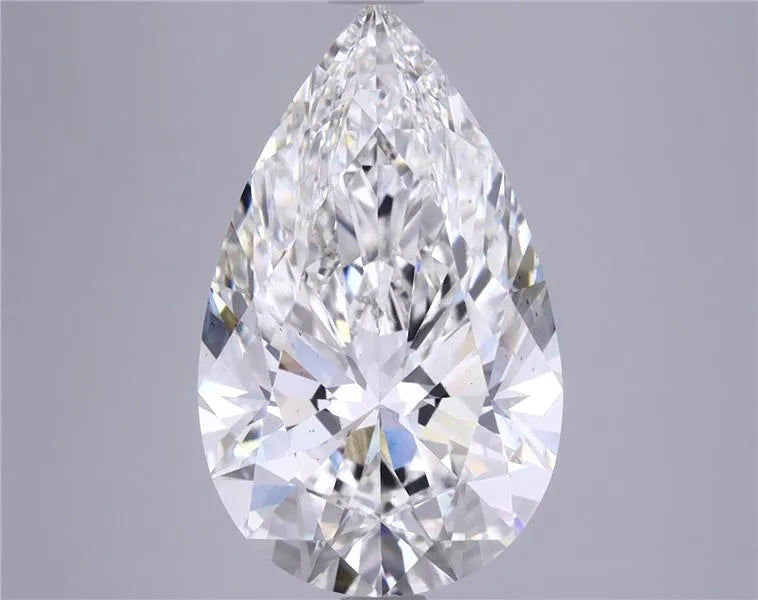 4.63ct Pear Lab Grown Diamond (Colour G, Clarity VS2, Cut ID, IGI Certified)