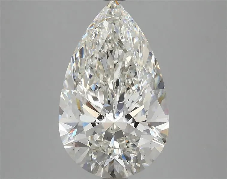 4.65ct Pear Lab Grown Diamond (Colour G, Clarity VS2, IGI Certified)
