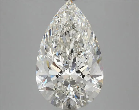 4.65ct Pear Lab Grown Diamond (Colour G, Clarity VS2, IGI Certified)