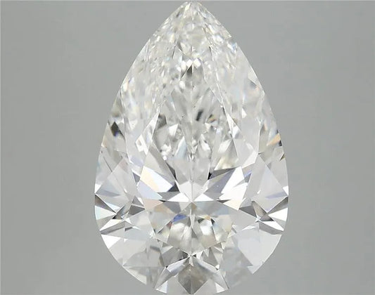 4.76ct Pear Lab Grown Diamond (Colour F, Clarity VS2, IGI Certified)