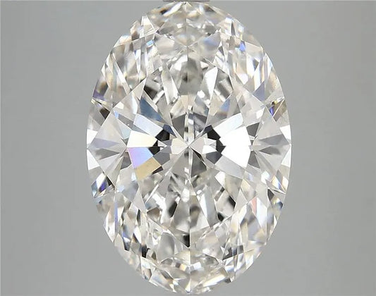 4.78ct Oval Lab Grown Diamond (Colour F, Clarity VS2, IGI Certified)