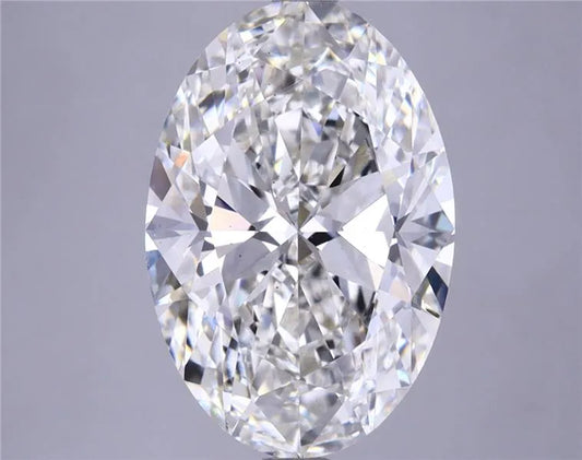 4.82ct Oval Lab Grown Diamond (Colour G, Clarity VS2, IGI Certified)