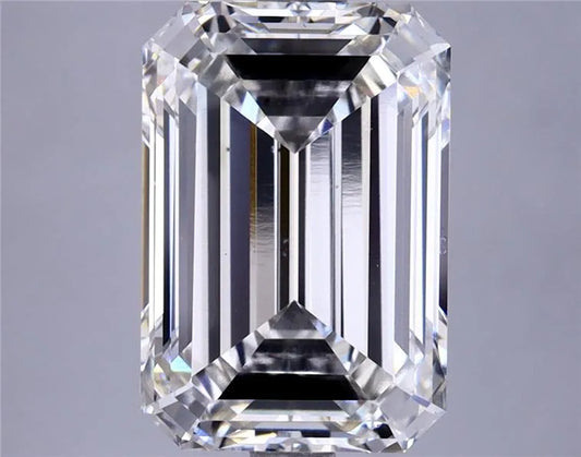 4.83ct Emerald Lab Grown Diamond (Colour G, Clarity VVS2, IGI Certified)