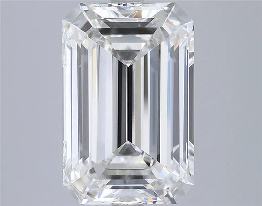 4.84ct Emerald Lab Grown Diamond (Colour G, Clarity VVS2, IGI Certified)