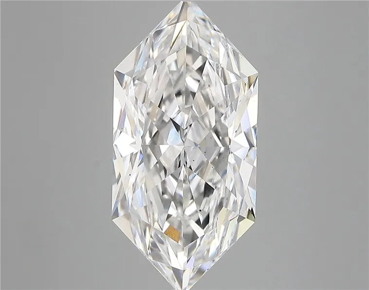 4.86ct Hexagonal Lab Grown Diamond (Colour E, Clarity VS2, IGI Certified)