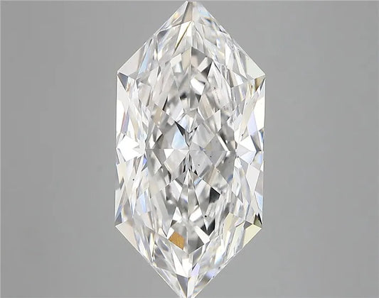 4.86ct Hexagonal Lab Grown Diamond (Colour E, Clarity VS2, IGI Certified)