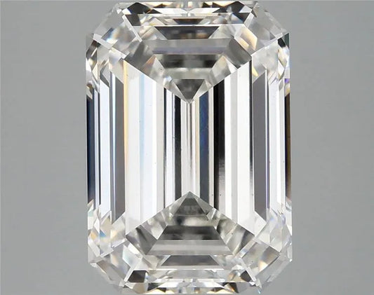 4.88ct Emerald Lab Grown Diamond (Colour F, Clarity VS2, IGI Certified)
