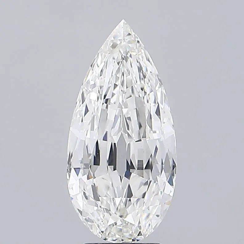 4.88ct Pear Lab Grown Diamond (Colour H, Clarity VS1, IGI Certified)