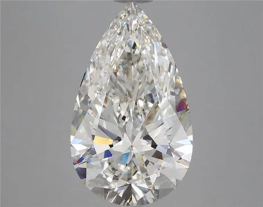 4.89ct Pear Lab Grown Diamond (Colour G, Clarity VS2, IGI Certified)