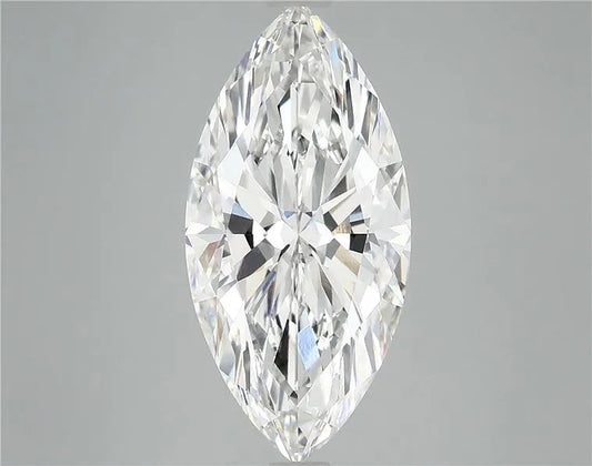 4.91ct Marquise Lab Grown Diamond (Colour F, Clarity VVS2, IGI Certified)