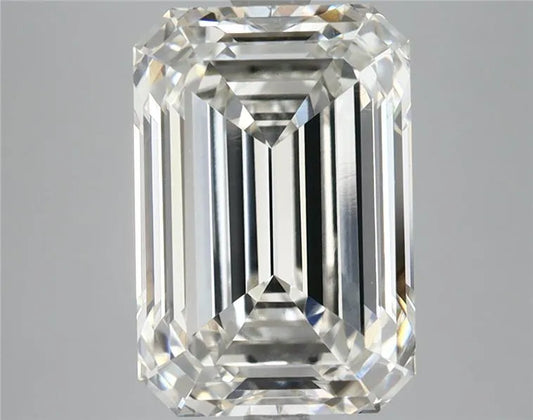 4.93ct Emerald Lab Grown Diamond (Colour G, Clarity VVS2, IGI Certified)