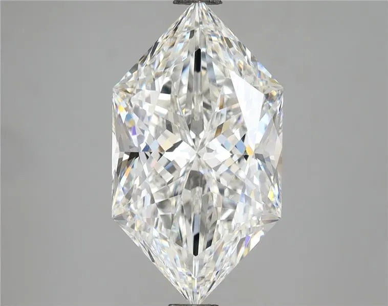 4.93ct Hexagonal Lab Grown Diamond (Colour F, Clarity VVS2, IGI Certified)