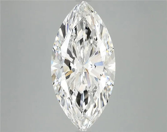 4.96ct Marquise Lab Grown Diamond (Colour E, Clarity VVS2, IGI Certified)