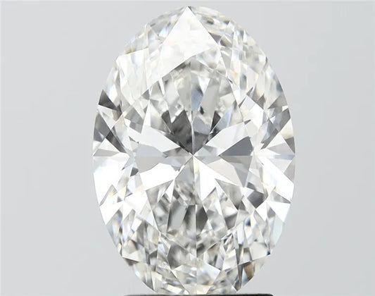 3.62ct Oval Lab Grown Diamond (Colour E, Clarity VVS2, IGI Certified)