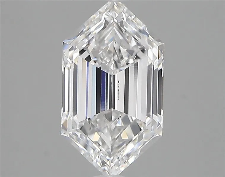 1.97ct Hexagonal Lab Grown Diamond (Colour D, Clarity VVS2, IGI Certified)