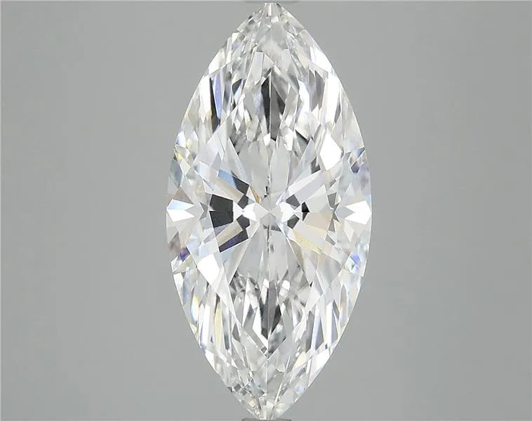 4.09ct Marquise Lab Grown Diamond (Colour E, Clarity VVS2, IGI Certified)